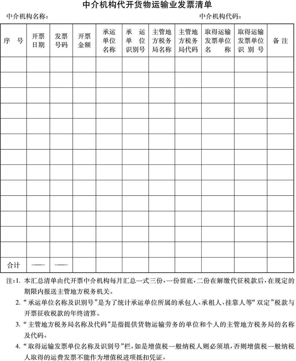 国家税务总局关于印发《国家税务总局关于加强货物运输业税收管理及运输发票增值税抵扣管理的公告》的通知-3